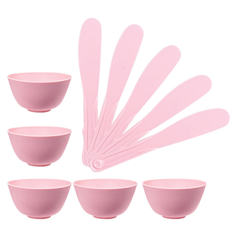 Face Mask Silicone - 5 Ensembles de Bols Mélangeurs en