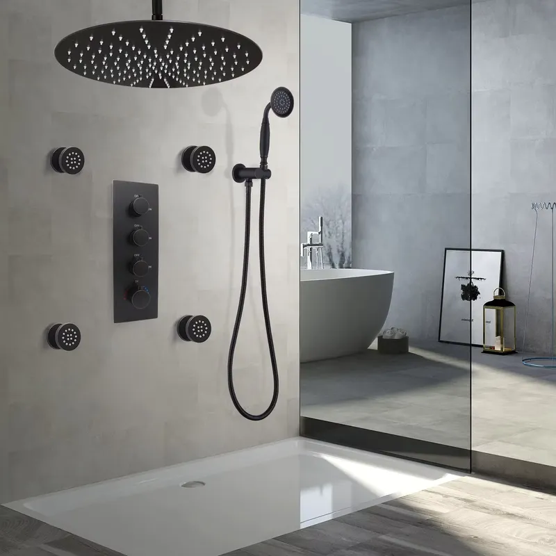 Spa & Wellness Jura Resort Centre De Loisirs Des Franches Montagnes - Ensemble de 4 jets de douche