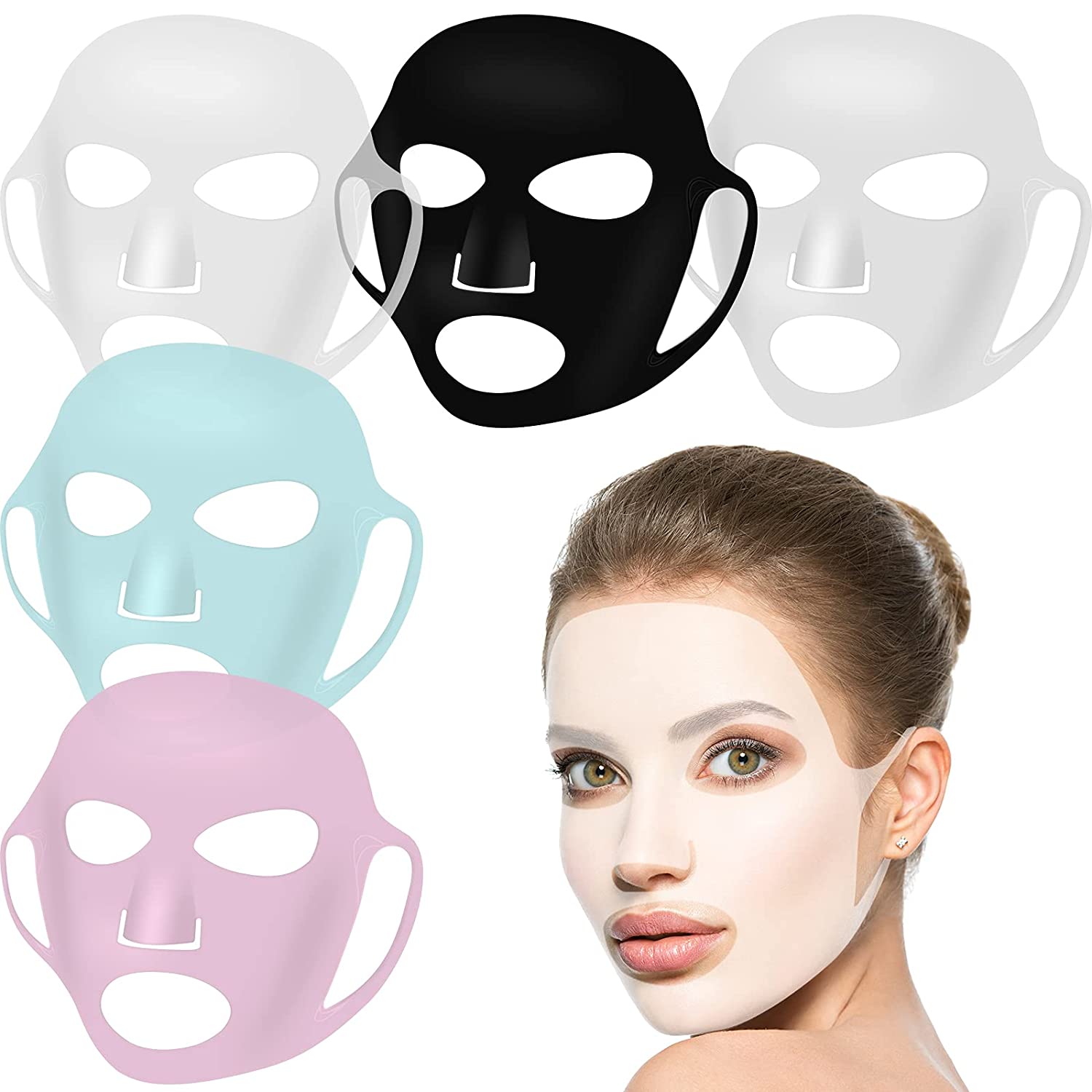 Face Mask Silicone - Support de masque facial en silicone