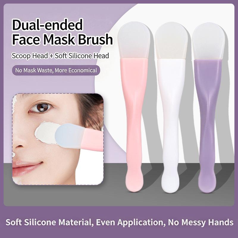 Face Mask Silicone - 【M】1/2/3Pcs Brosse à masque en silicone