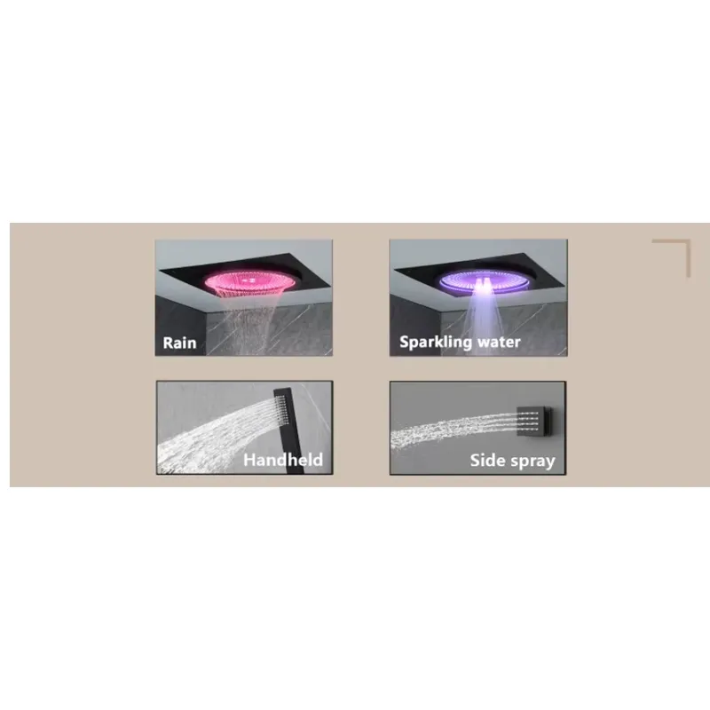Ensemble de douche LED intelli - Spa & Wellness Jura Resort Centre De Loisirs Des Franches Montagnes avis et prix
