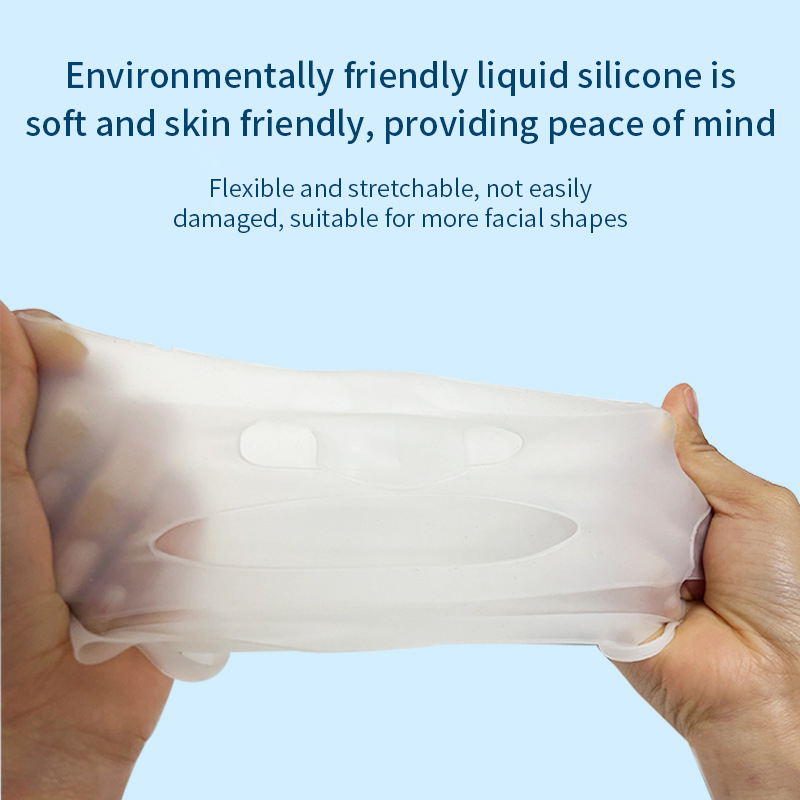 Masque facial 3D en Silicone p - Face Mask Silicone avis et prix