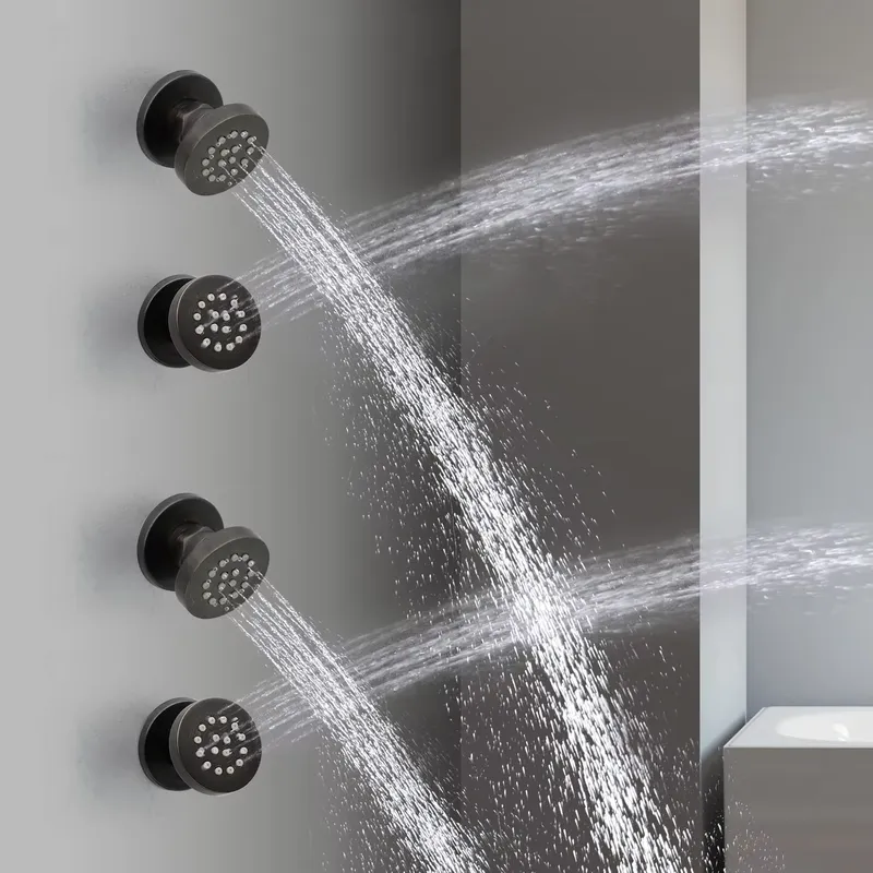 Ensemble de 4 jets de douche m - Spa & Wellness Jura Resort Centre De Loisirs Des Franches Montagnes avis et prix