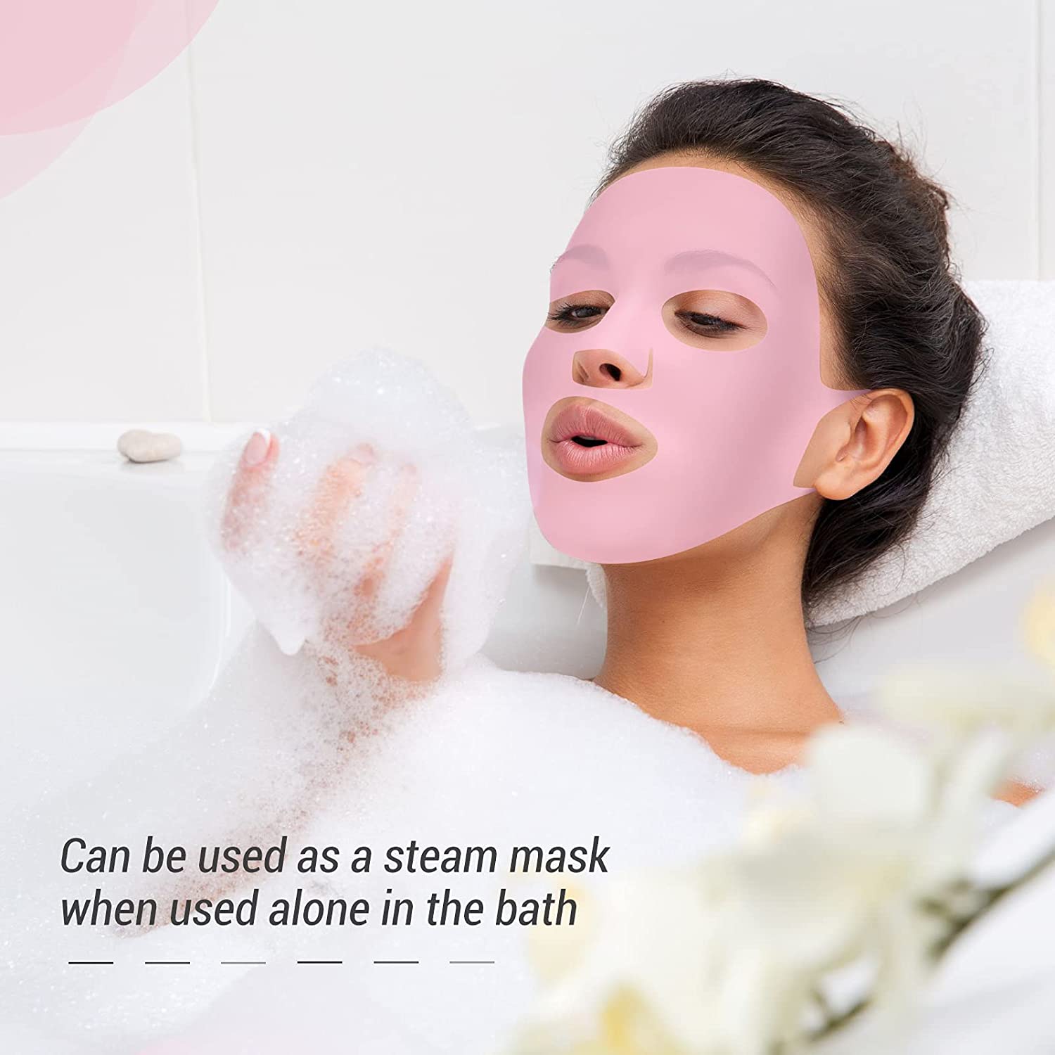Support de masque facial en si - Face Mask Silicone avis et prix