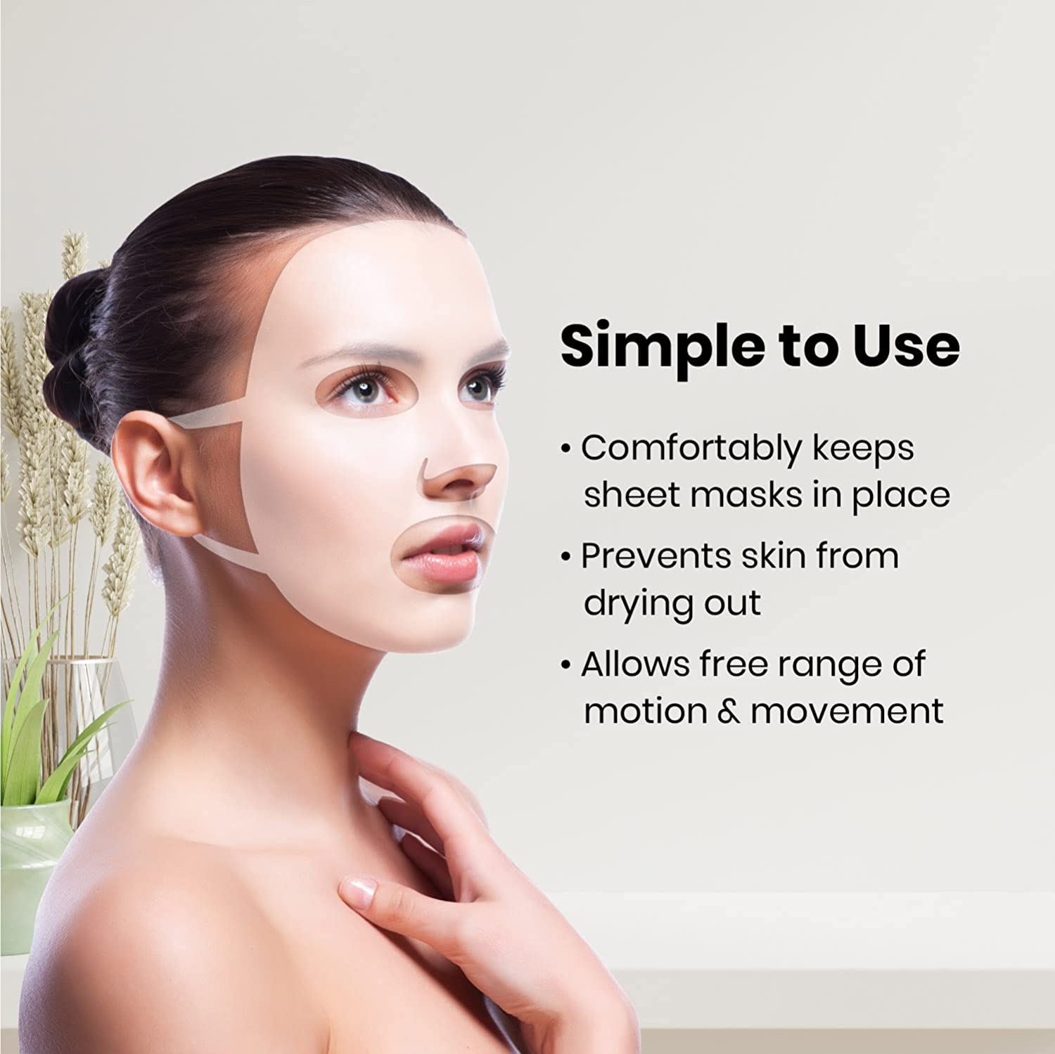 Support de masque facial en si - Face Mask Silicone avis et prix